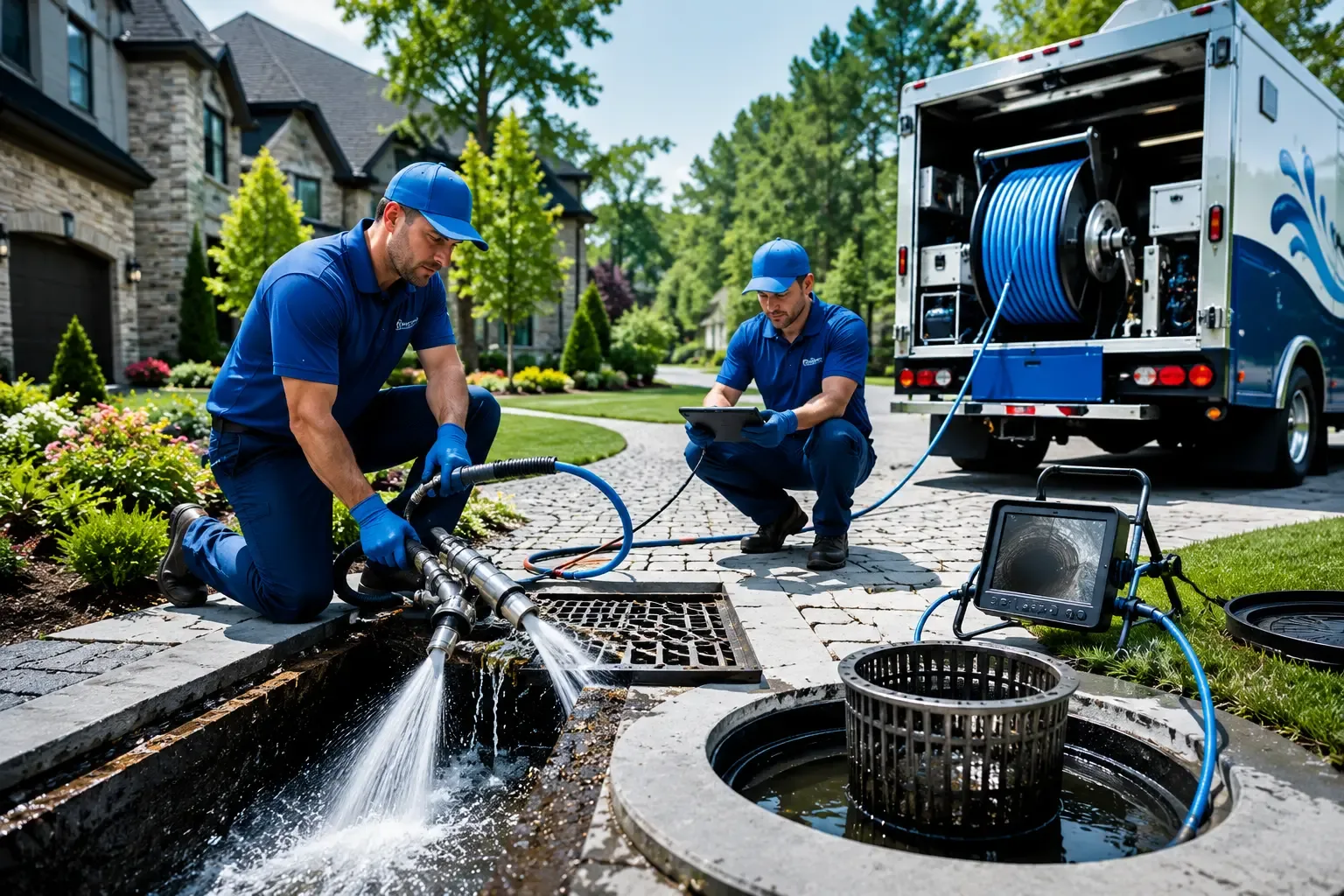 Local outdoor drain cleaning professionals in New Lisbon, IN