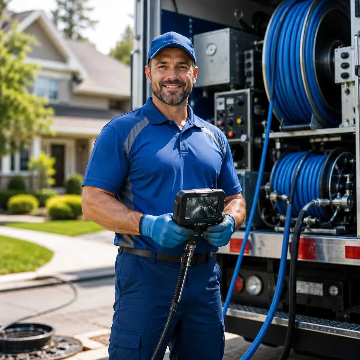 Local outdoor drain cleaning specialists in New Lisbon, IN